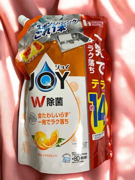 JOY W除菌 贅沢シトラスオレンジの香り 詰め替え用 1810ml ジョイ 食器用洗剤