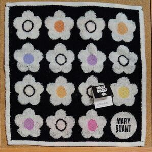 MARY QUANT タオルハンカチ 新品未使用 デイジー柄