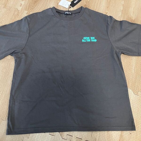 OGGETTO Tシャツ 新品未使用 タグ付き 160 オーバーサイズ スミクロ