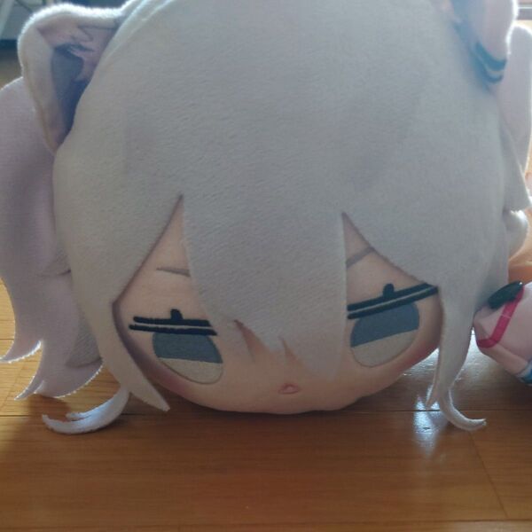 寝そべりぬいぐるみ ホロライブプロダクション 獅白ぼたん 赤井はあとパペット