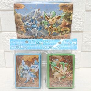 リーフィア グレイシア デッキシールド デッキケース スリーブ ポケカ ポケモンカード サプライサプライ