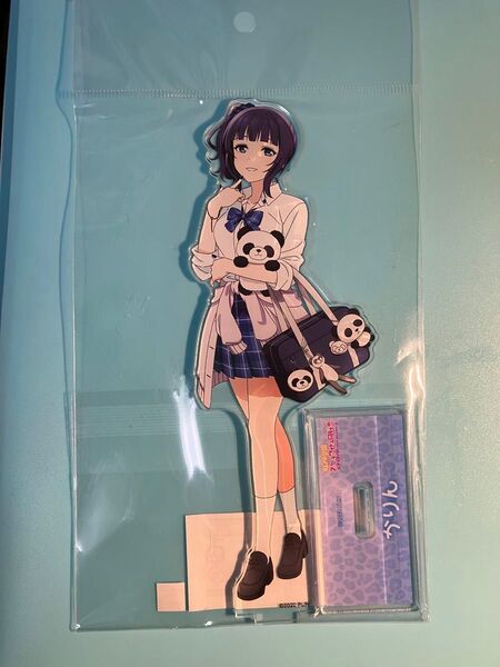 朝香果林 ラブライブ 虹ヶ咲 スクールアイドル同好会 ポップアップショップ 新宿 マルイ ギャル 制服 BIGアクリルスタンド