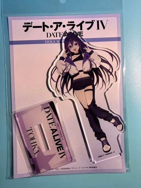 夜刀神十香【デートアライブ】ポップアップストア サイバーストリート アクリルスタンド /十香 時崎狂三 四糸乃 美九 七罪 六喰