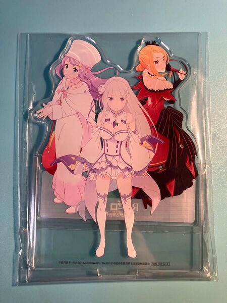 Re:ゼロから始める異世界生活 3rd season Blu-ray アニメイト 全巻購入特典 アクリルスタンド