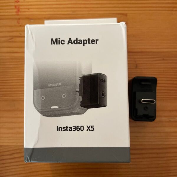 insta360 X5 mic adapter マイクアダプター 新品同様