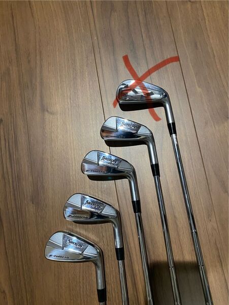 希少 Z forged 2 #7〜p 4本セット ダイナミックゴールド mid 115 s200 zフォージド2 アイアン ミッド