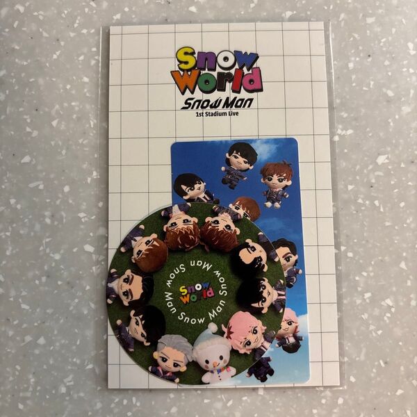 SnowMan ステッカー Snow World