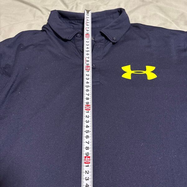 Under Armour ネイビー ポロシャツ xlサイズ アンダーアーマー