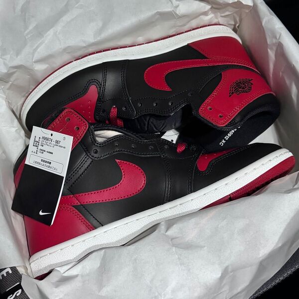 Nike Air Jordan 1 High 85 "Bred" 28cm