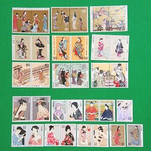 趣味週間シリーズ/全33種/2枚綴り/極上美品/ヒンジ,シミ,シワ無/糊艶良好/1975年~91年/17年分連続/完品/No544