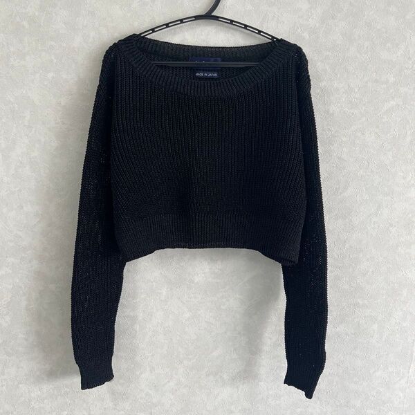 Lois CRAYON ロイスクレヨン ショート丈 クロップ丈 トップス 長袖