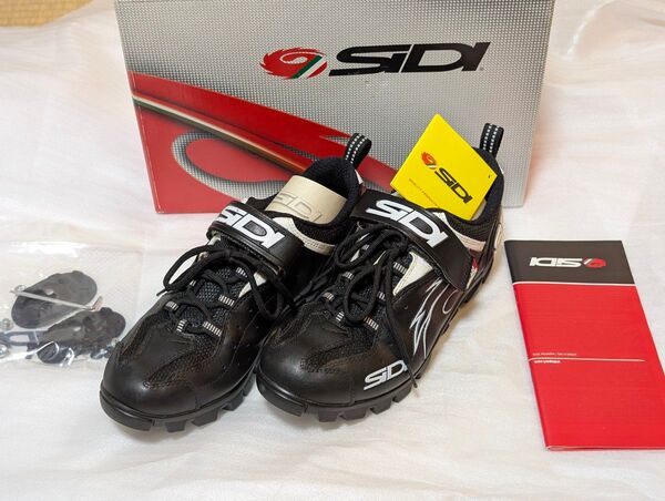 ☆美品 一度使用☆SIDI エピック mtb epic blk ビンディングシューズ 41 25.5cm