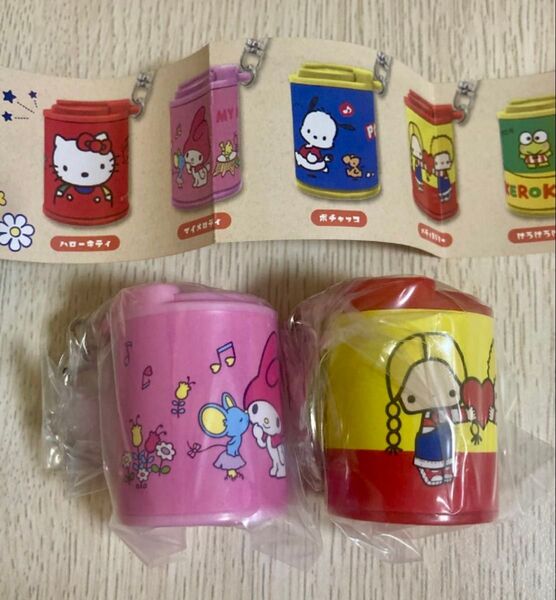 サンリオキャラクターズ コインシリンダー マイメロマイメロディ パティ&ジミー サンリオ コインシリンダー ガチャ