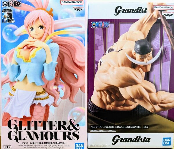 ワンピース フィギュア しらほし&白ひげ 2体セット