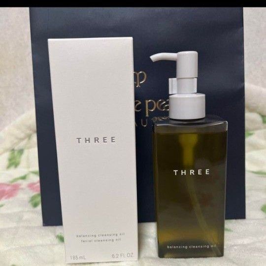 本日24時まで限定セール THREE バランシングクレンジングオイルN 185mL