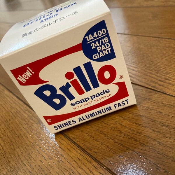 鳥取県立美術館 ブリロの箱 Brillo アンディウォーホール お土産用お菓子 空箱