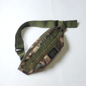 HOUSTON カモ柄 ウエストポーチ