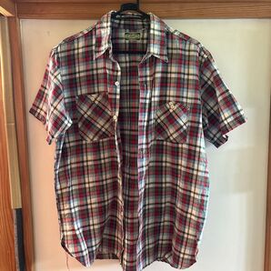 シュガーケーン 半袖 チェック 半袖シャツ