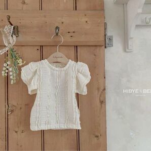 hibyebebe oren トップス ブラウス M(90) 韓国子供服