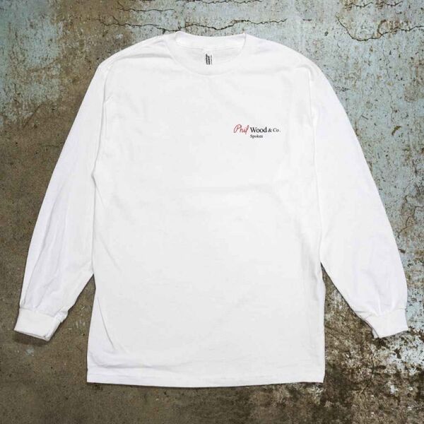 philwood spoke head long sleeve t-shirt Lサイズ