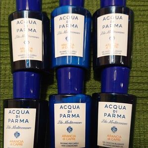 ACQUA DI PARMA ☆シャンプー 、コンディショナー 、シャワージェル各 2本セット(40ml)【即日発送☆送料無料】