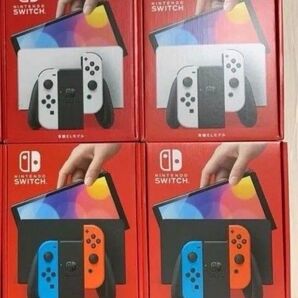 値下げ不可 switch el ネオン/ホワイト 2つずつ 新品未開封