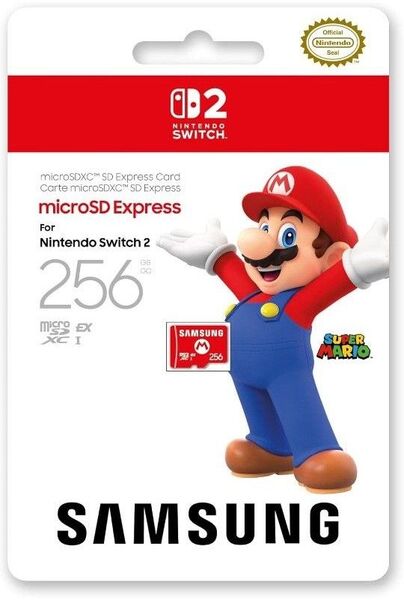 【任天堂ライセンス商品】Samsung microSD Express Card 256GB for switch2