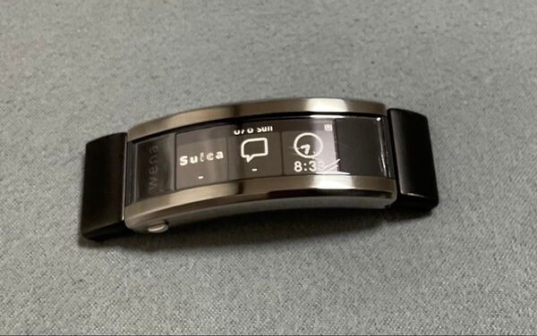 SONY wena3 ラバー スマートウォッチ シルバー