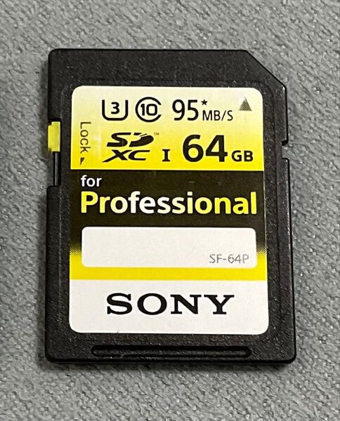 SONY 業務用SDカード 64GB SDXCメモリーカード SF-64P