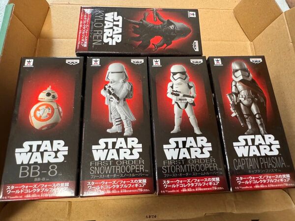 スターウォーズ ワールドコレクタブルフィギュア 5体セット