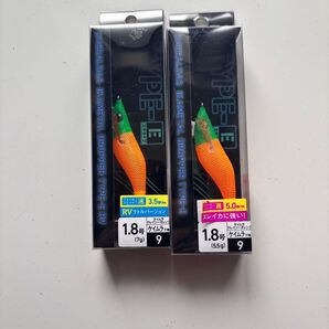 ダイワ エメラルダス イカメタルドロッパー クレイジーオレンジ 1.8号 2個セット