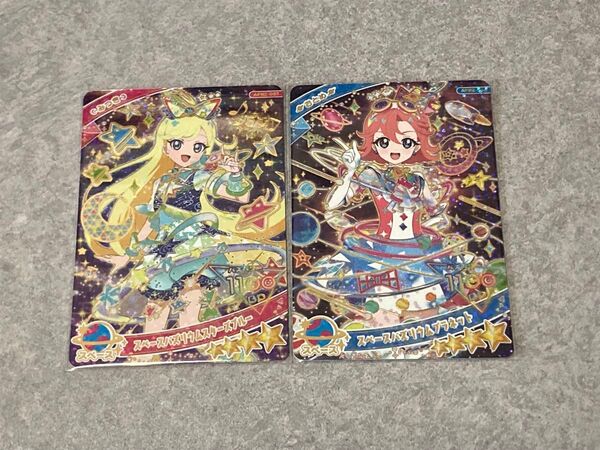 ひみつのアイプリ リング2弾 みつき おとめ スペースバズリウム 2枚セット
