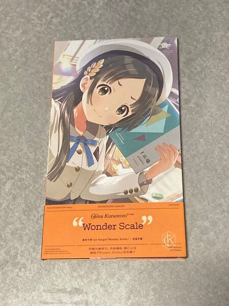学園アイドルマスター 倉本千奈 1st Single Wonder Scale CD