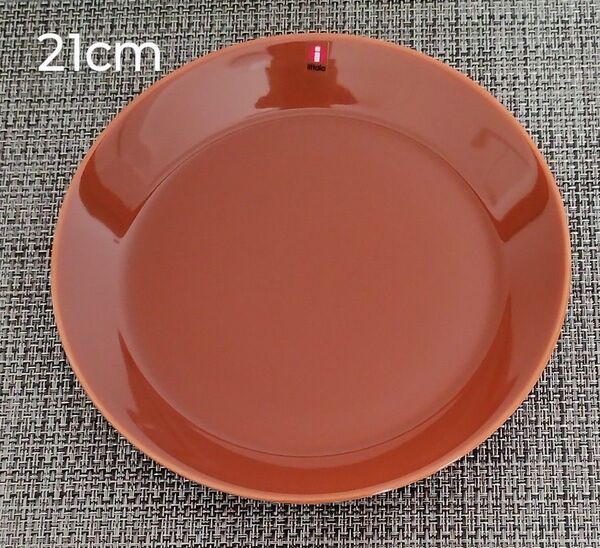 【美品】iittala Teema イッタラ ティーマ★ヴィンテージブラウン★プレート 皿 21cm