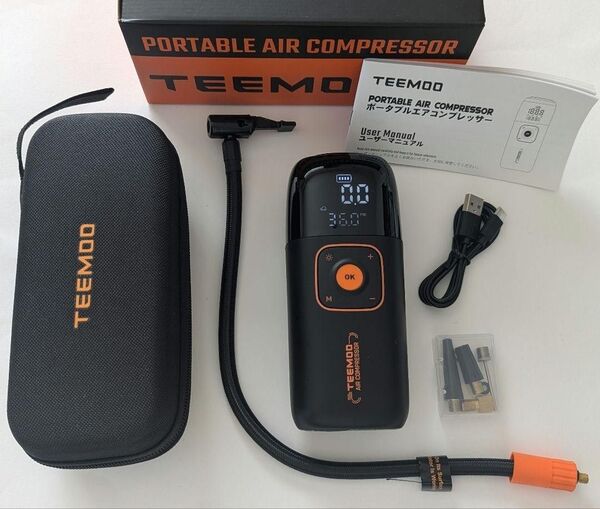 電動空気入れ 自転車 空気入れ バイク 車 自動停止 最大圧力150PSI 6000mAh エアーポンプ エアコンプレッサー