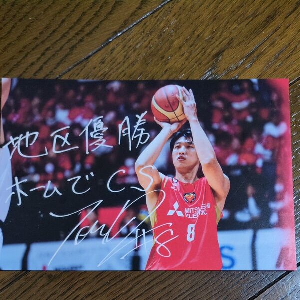 名古屋ダイヤモンドドルフィンズ 張本選手、坂本聖芽選手ポストカード