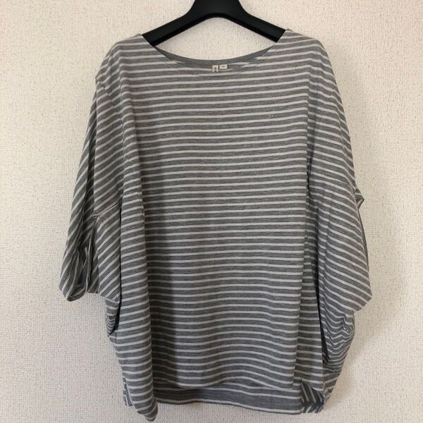 HK WORKS LONDON ボーダー 半袖Tシャツ