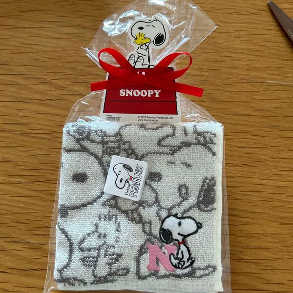 SNOOPY ハンドタオル 新品 未使用 ウッドストック