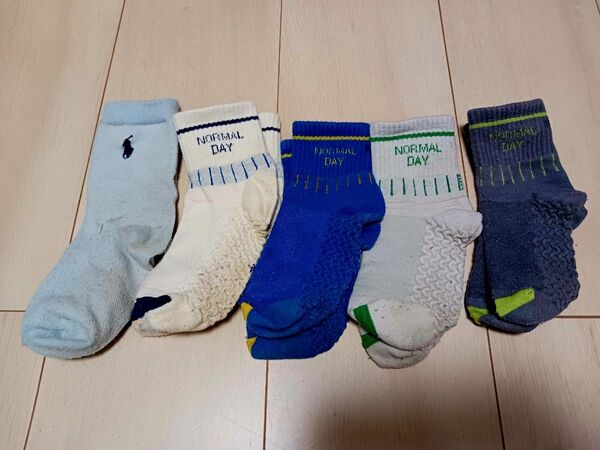 子供靴下5足セット ソックス ポロラルフローレン 13cm - 17cm 男の子 キッズ