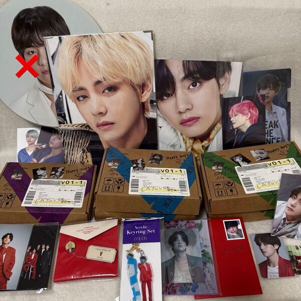BTS V テテ グッズ セット トレカ 写真集