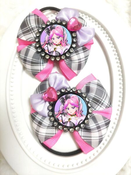 ヘアゴム キッズ リボン キミとアイドルプリキュア