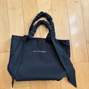 ジェルスチュアートトートバッグリバーシブル黒ピンク ハンドバッグかわいい2個持ちバック