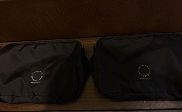 【2個セット】山と道 Zip Pack 登山 バックパック ヒップバッグ アウトドア ショルダーポーチ ブラック