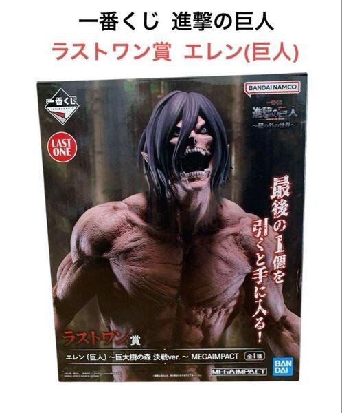 【新品】一番くじ 進撃の巨人~壁の外の世界~ A賞 ラストワン賞 2点セット