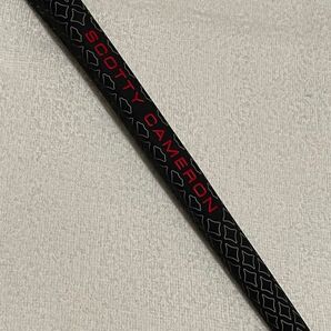 スコッティキャメロン ピストレロ プラス パターグリップ グレー×レッド scottycameron