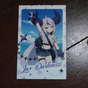 ラプラス・ダークネス チェキ風カード ホロライブ fanfan's cafe