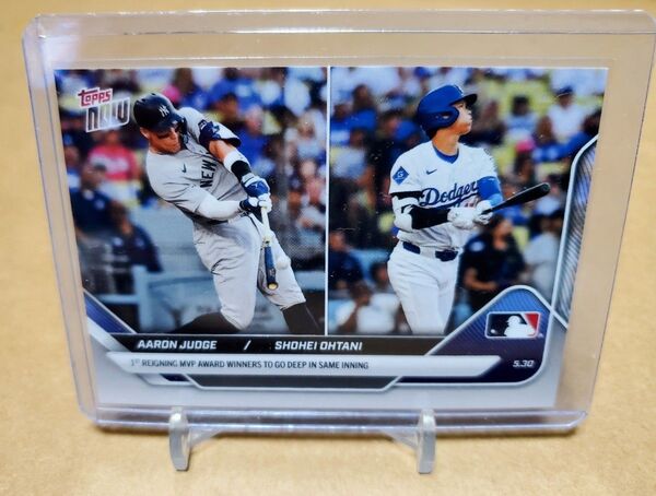 Topps now 2025 大谷翔平 アーロン・ジャッジ MLBカード 5枚セット