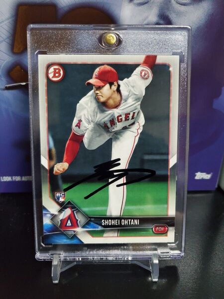2018 Topps Bowman 大谷翔平 RC サインカード 認証書付き
