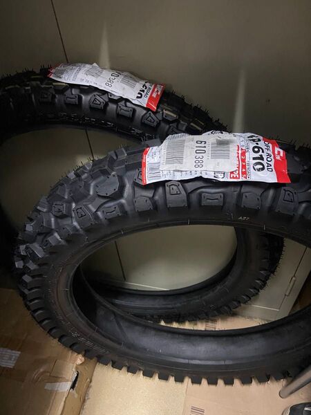 ホンダ crf250ls md47 IRC GP610 オフロードタイヤ 新品未使用 前後輪セット