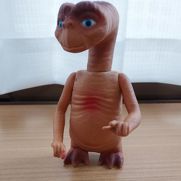 E.T. フィギュア 人形 映画 SF レトロ おもちゃ 玩具